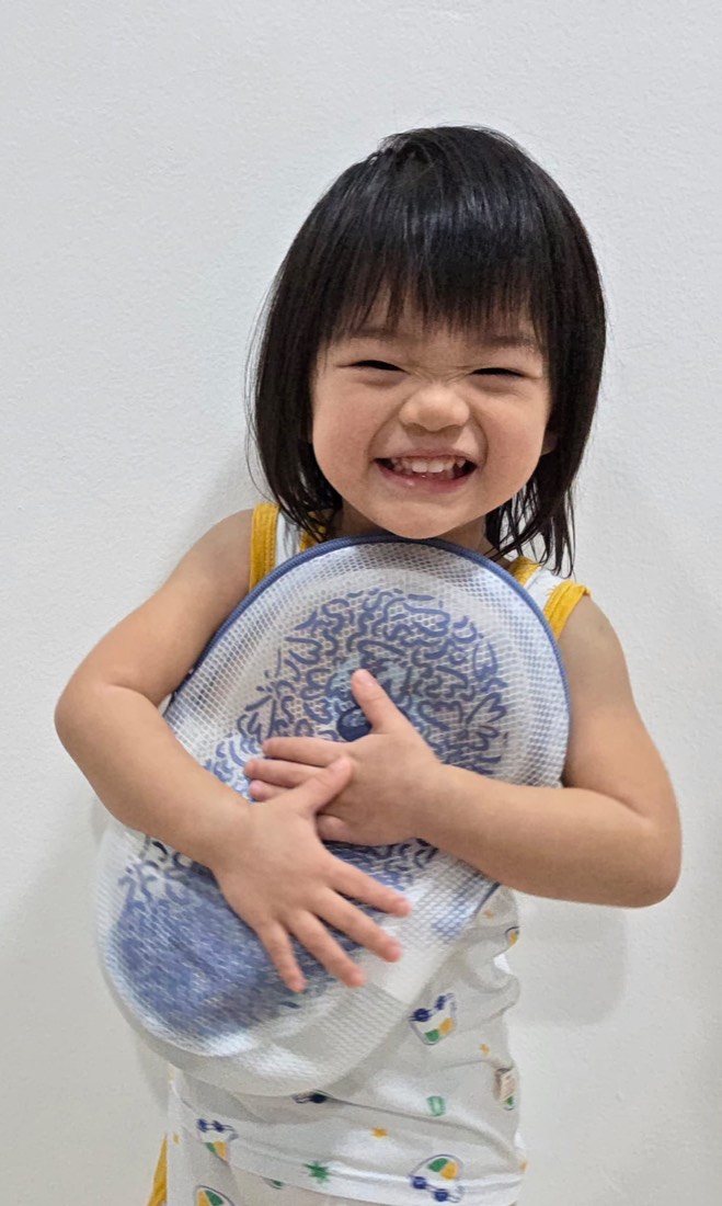 Confident young swimmer trained by 02H Swim School